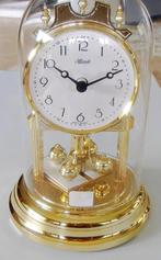 Pendule 400 jours quartz, HERMLE, 13 cm, cadran blanc, Maison & Meubles, Analogique, Enlèvement, Horloge sur pied, Neuf