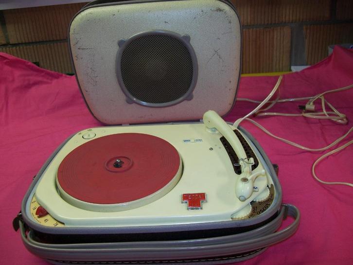 Nostalgische PU, Audio, Tv en Foto, Platenspelers, Gebruikt, Overige merken, Ophalen