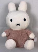 Jouet Miffy taupe duveteux 24 cm rose Dick Bruna Tiamo, Envoi, Comme neuf