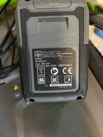 Grasmaaier lux tools, Tuin en Terras, Grasmaaiers, Ophalen, Zo goed als nieuw, Accu-grasmaaier