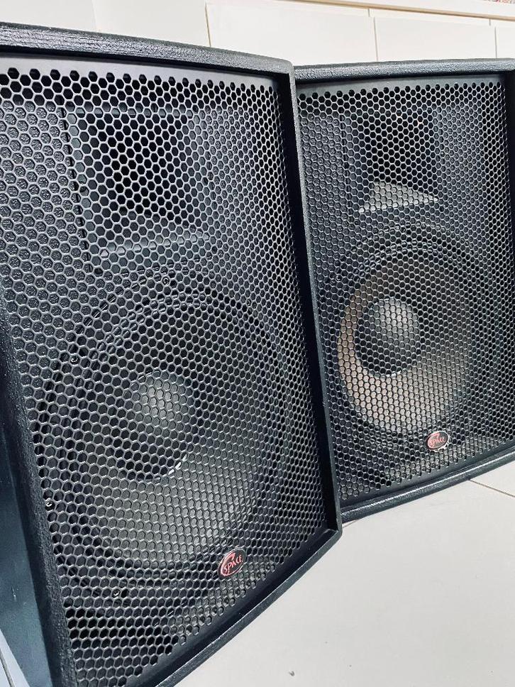 Haut-parleurs DJ/ PA-set — 2  Space SPX, TV, Hi-fi & Vidéo, Enceintes, Utilisé, Haut-parleur central, 120 watts ou plus, Autres marques