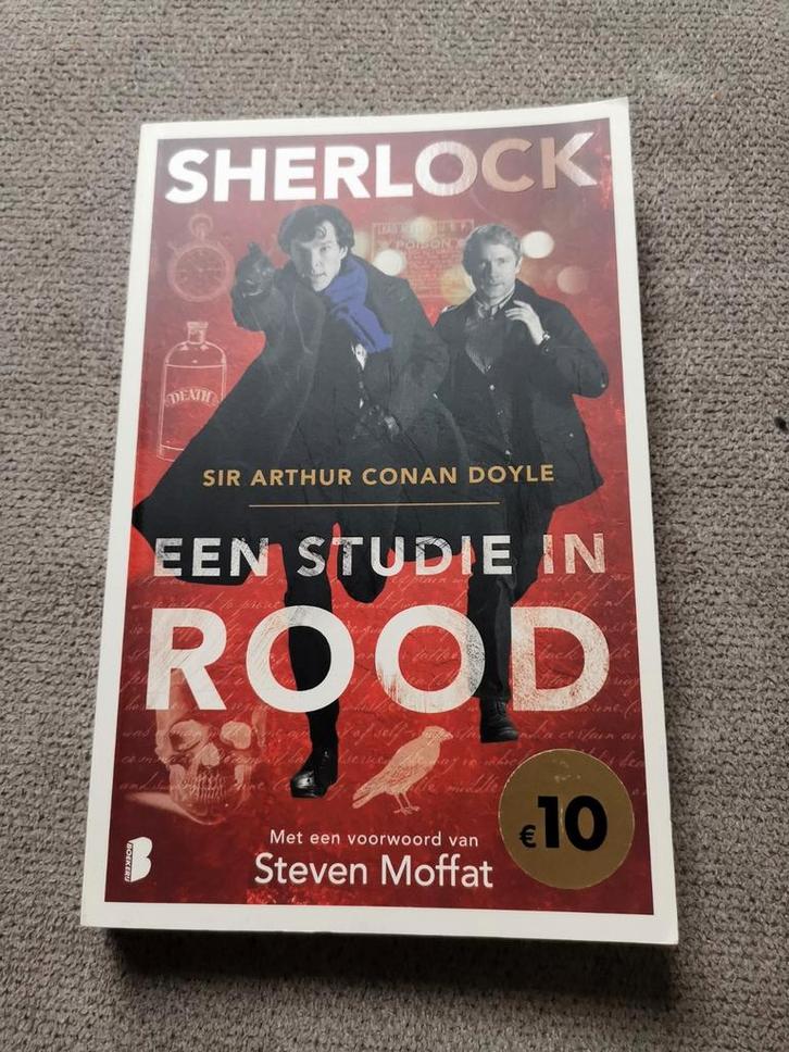 Arthur Conan Doyle - Een studie in rood, Boeken, Thrillers, Zo goed als nieuw, Ophalen