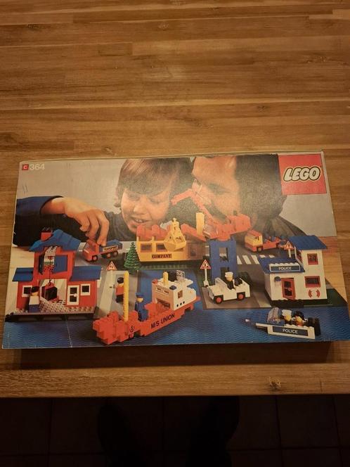 LEGO HAVEN / CITY DOOS 364  1975, Kinderen en Baby's, Speelgoed | Duplo en Lego, Gebruikt, Lego, Complete set, Ophalen of Verzenden