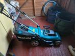 Grasmachine Makita ELM3720 - aangekocht 9/2024, Tuin en Terras, Ophalen, Elektrische grasmaaier, Zo goed als nieuw, Opvangzak