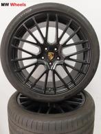 Porsche 22 inch Origineel Cayenne Spyder velgen zomerbanden, Gebruikt, 285 mm, Banden en Velgen, Overige maten