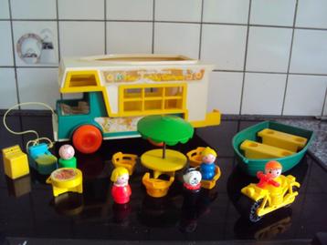 Fisher Price Little People Play Family Camper #994* beschikbaar voor biedingen