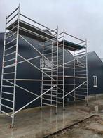 Stelling 2 x 5 meter hoog, Doe-het-zelf en Bouw, Steigers, Ophalen, Gebruikt