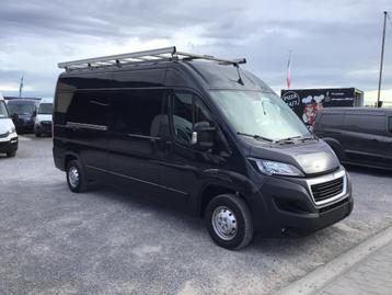 peugeot boxer l3h2 140pk 2022 74000km full/option 18950e ex, Auto's, Bestelwagens en Lichte vracht, Voorwielaandrijving, Stof