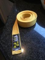 Karate band geel, Sport en Fitness, Vechtsporten en Zelfverdediging, Ophalen of Verzenden, Karate