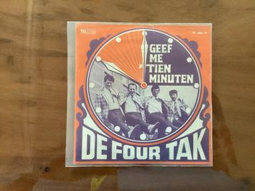 De Four Tak ‎– Geef Me Tien Minuten Single vinyl beschikbaar voor biedingen