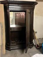 Antieke Barkast met spiegels en wijnrek, Antiek en Kunst, Antiek | Meubels | Kasten, Ophalen