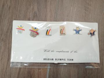 PINS BELGIAM OLYMPIC GAMES BARCELONA '92 beschikbaar voor biedingen