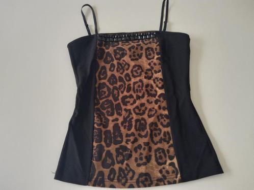 Topje T.E., Kleding | Dames, Topjes, Zo goed als nieuw, Maat 38/40 (M), Zwart, Ophalen of Verzenden