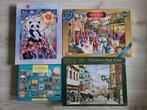 4 Puzzels (18€ samen) ook apart te koop, Ophalen, 500 t/m 1500 stukjes, Zo goed als nieuw, Legpuzzel