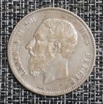 5 Francs België 1865 Leopold 2, Setje, Zilver, Zilver, Verzenden