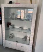 Tafel met vetrine, Ophalen of Verzenden, Zo goed als nieuw