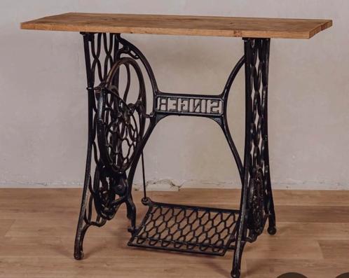 Singer Set met 2 tafelpoten, Tuin en Terras, Tuinstoelen, Gebruikt, Ophalen
