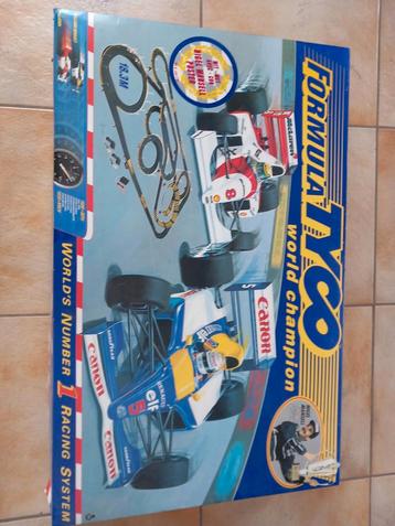 Vintage racebaan Formula Tyco uit 1994