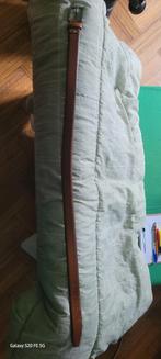 Bruine leren riem., Bruin, Echt leder, Heupriem, Ophalen of Verzenden