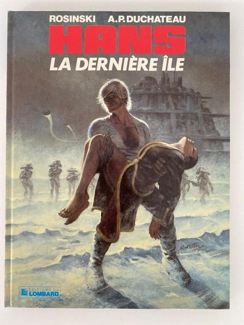 Hans 1 La dernière île EO 1983, Boeken, Stripverhalen, Gelezen, Eén stripboek, Ophalen of Verzenden