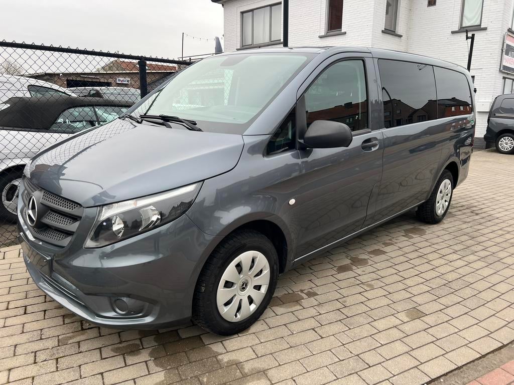 MB Vito 1e eig. 163pk , 6 Vit. Long CT 05/26 !  251d km.1Eig, Auto's, Bestelwagens en Lichte vracht, Bedrijf, Te koop, ABS, Mercedes-Benz