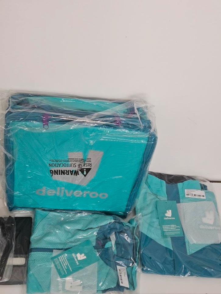 Volledige kit voor Deliveroo, Fietsen en Brommers, Fietsaccessoires | Fietstassen, Nieuw, Ophalen of Verzenden