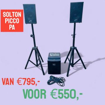 Solton Picco PA Set Actief  beschikbaar voor biedingen