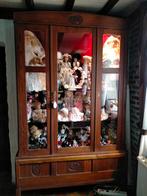 Belle vieille vitrine pour éventuellement poupées, Maison & Meubles, Comme neuf, Enlèvement ou Envoi