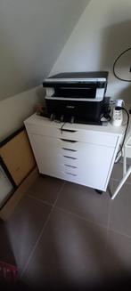 Ikea Alex ladenkast op wielen 67x66 cm, Ophalen, 5 laden of meer, 50 tot 100 cm, Zo goed als nieuw
