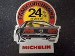Grote sticker 24 h Francorchamps 1976 - Michelin Autorally, Ophalen of Verzenden, Zo goed als nieuw, Auto of Motor