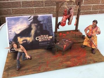 Diorama texas chainsaw massacre(zelf gemaakt) beschikbaar voor biedingen