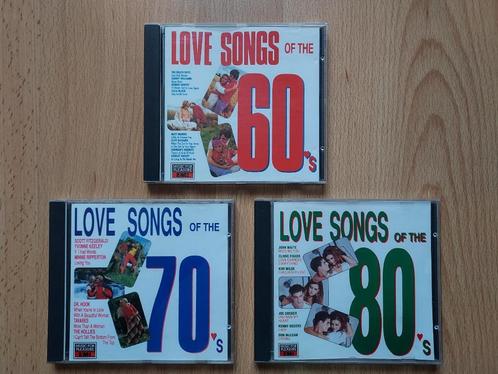 3 cd's Love Songs, Cd's en Dvd's, Cd's | Pop, Zo goed als nieuw, Ophalen of Verzenden