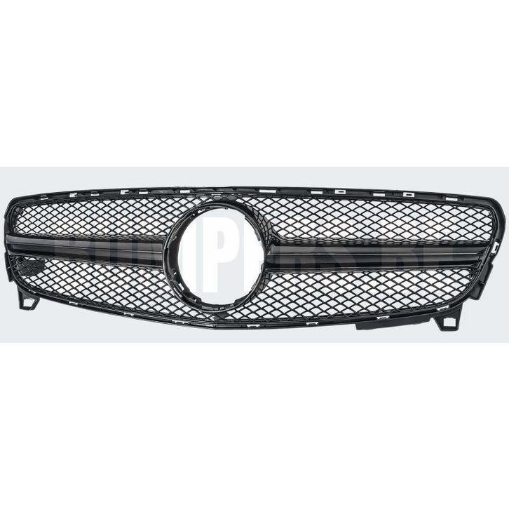 Grill Hoogglans Zwart Radiatorgrille  AMG look Mercedes A-Kl, Auto-onderdelen, Overige Auto-onderdelen, Gebruikt, 6 maanden garantie