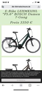 LEH E-Bike LEHMKUHL, Enlèvement, Comme neuf