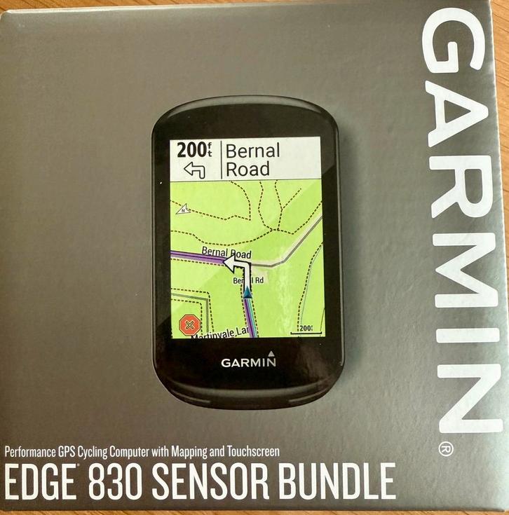 Garmin edge 830 + cadanssensor, Fietsen en Brommers, Fietsaccessoires | Fietscomputers, Zo goed als nieuw, Cadanssensor, Ophalen of Verzenden