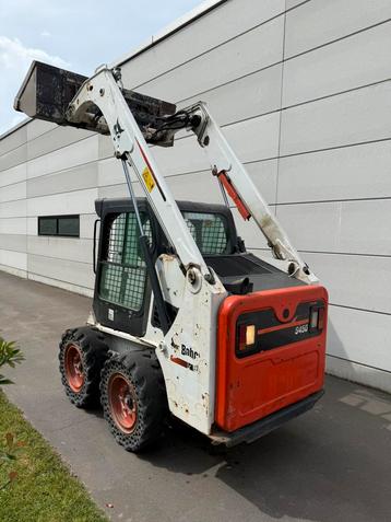 Chargeuse compacte Bobcat S450 avec godet en bon état, Enlèvement, Chargeuse sur pneus ou Chouleur