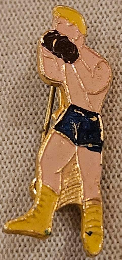 PIN boxeur
C'est une épingle, une épingle de boxe, Collections, Broches, Pins & Badges, Comme neuf, Enlèvement ou Envoi