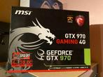 🎮🔋 MSI Nvidia GTX 970 4GB - 4K & VR Compatibel, Gaming, Autres types, Moins de 1 ms, Ultra HD (4K)