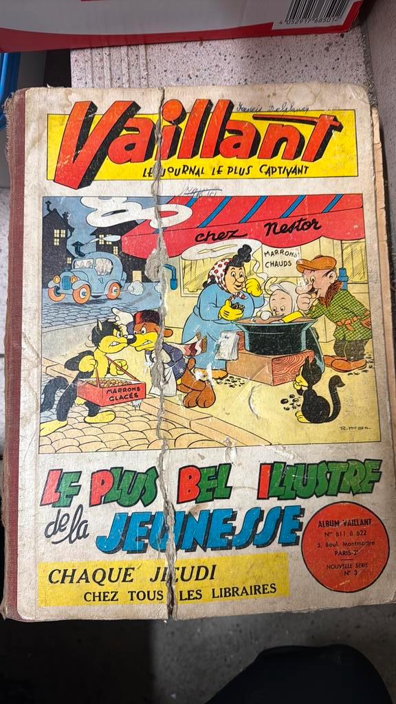 Album de collection relié du journal Vaillant, Livres, BD | Comics, Comme neuf, Enlèvement ou Envoi