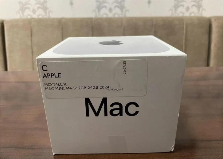 Mac Mini M4 2024/512GB, Computers en Software, Apple Desktops, Zo goed als nieuw, Mac Mini, Ophalen of Verzenden
