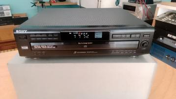 Prachtige cd speler 5 lader Sony koopje  beschikbaar voor biedingen