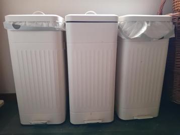 3 Zara Home vuilnisbakken (xl) beschikbaar voor biedingen