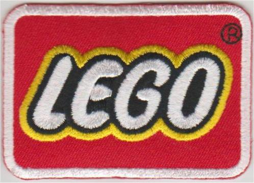 Lego stoffen opstrijk patch embleem, Collections, Vêtements & Patrons, Neuf, Envoi