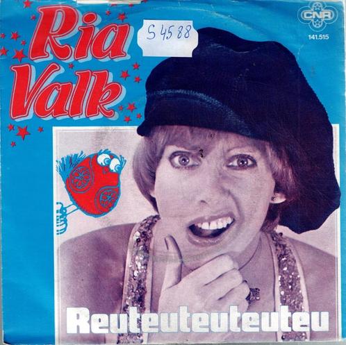 Vinyl, 7"   /   Ria Valk – Reuteuteuteuteu, CD & DVD, Vinyles | Autres Vinyles, Autres formats, Enlèvement ou Envoi