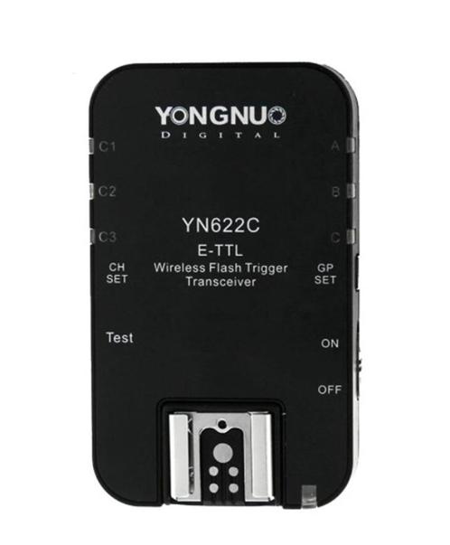 Yongnuo 622C draadloze FlashTrigger-Transceiver voor Canon, Audio, Tv en Foto, Foto | Flitsers, Zo goed als nieuw, Canon, Ophalen