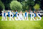 Mr&Mrs letters te huur, Ophalen, Zo goed als nieuw
