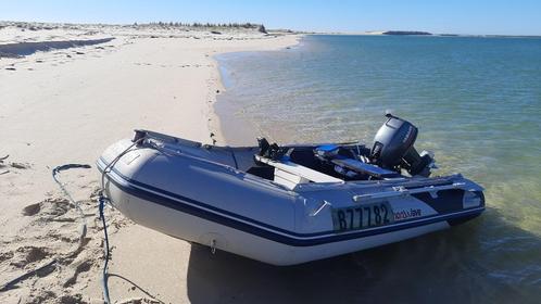HONDA Honwave airdeck, Watersport en Boten, Rubberboten, Gebruikt, Yamaha, Airdeck, Minder dan 70 pk, Benzine, Ophalen
