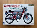 Aoshima Honda Dream 50 Custom, Ophalen of Verzenden, Nieuw, 1:9 t/m 1:12, Motor