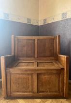 Houten bank met opbergruimte, Ophalen, Gebruikt