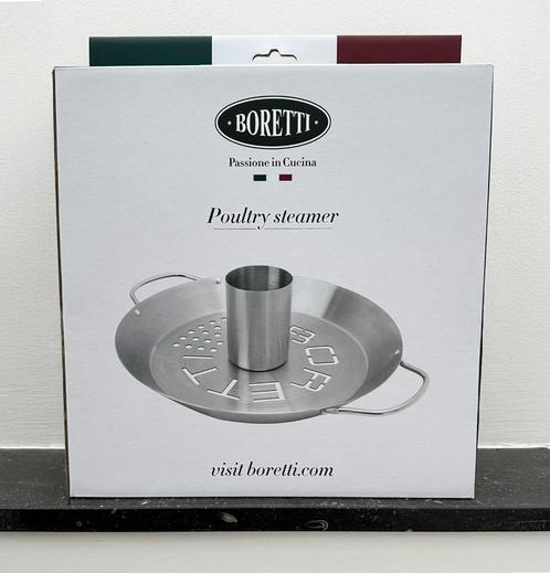 BORETTI Poultry Steamer, Tuin en Terras, Barbecue-accessoires, Nieuw, Ophalen of Verzenden